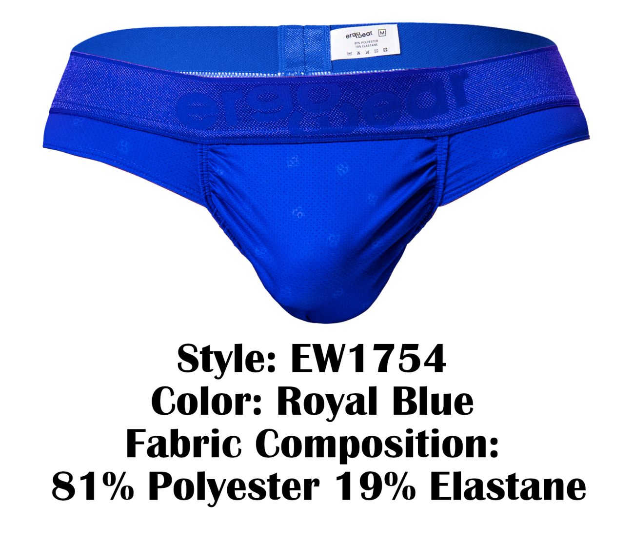 ErgoWear EW1754 FEEL SE Thongs Color Royal Blue