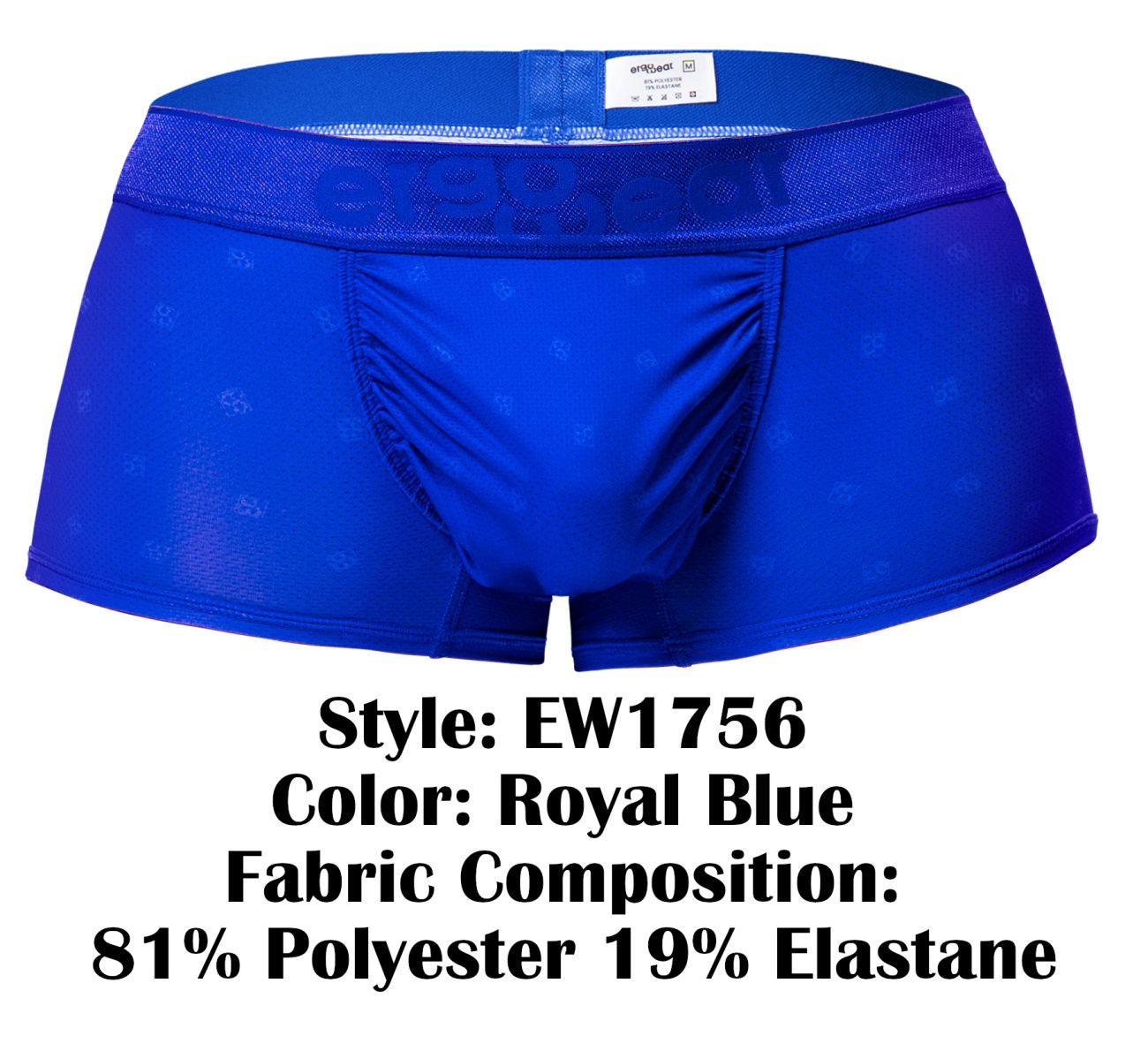 ErgoWear EW1756 FEEL SE Trunks Color Royal Blue
