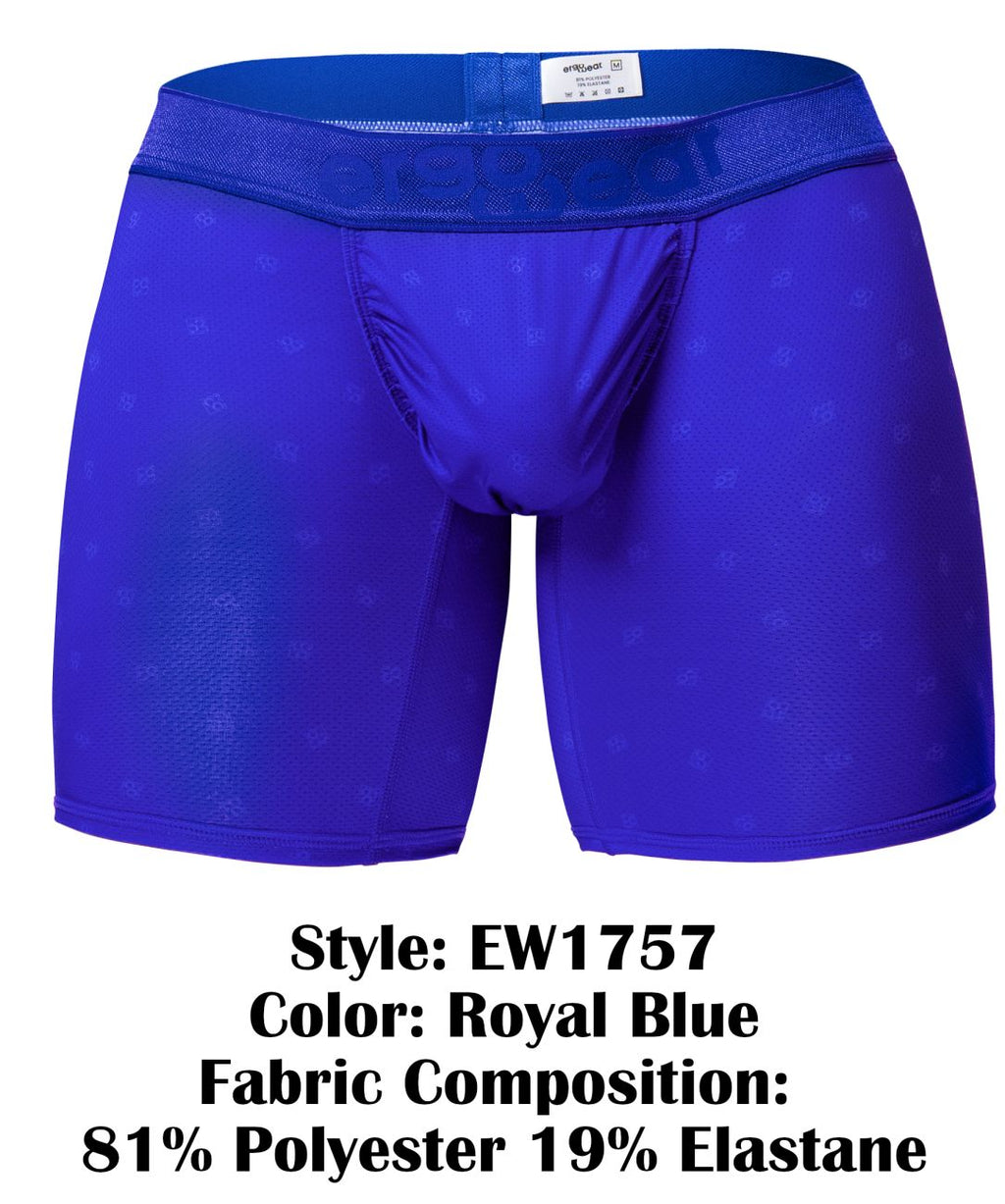 ErgoWear EW1757 FEEL SE Boxer Briefs Color Royal Blue