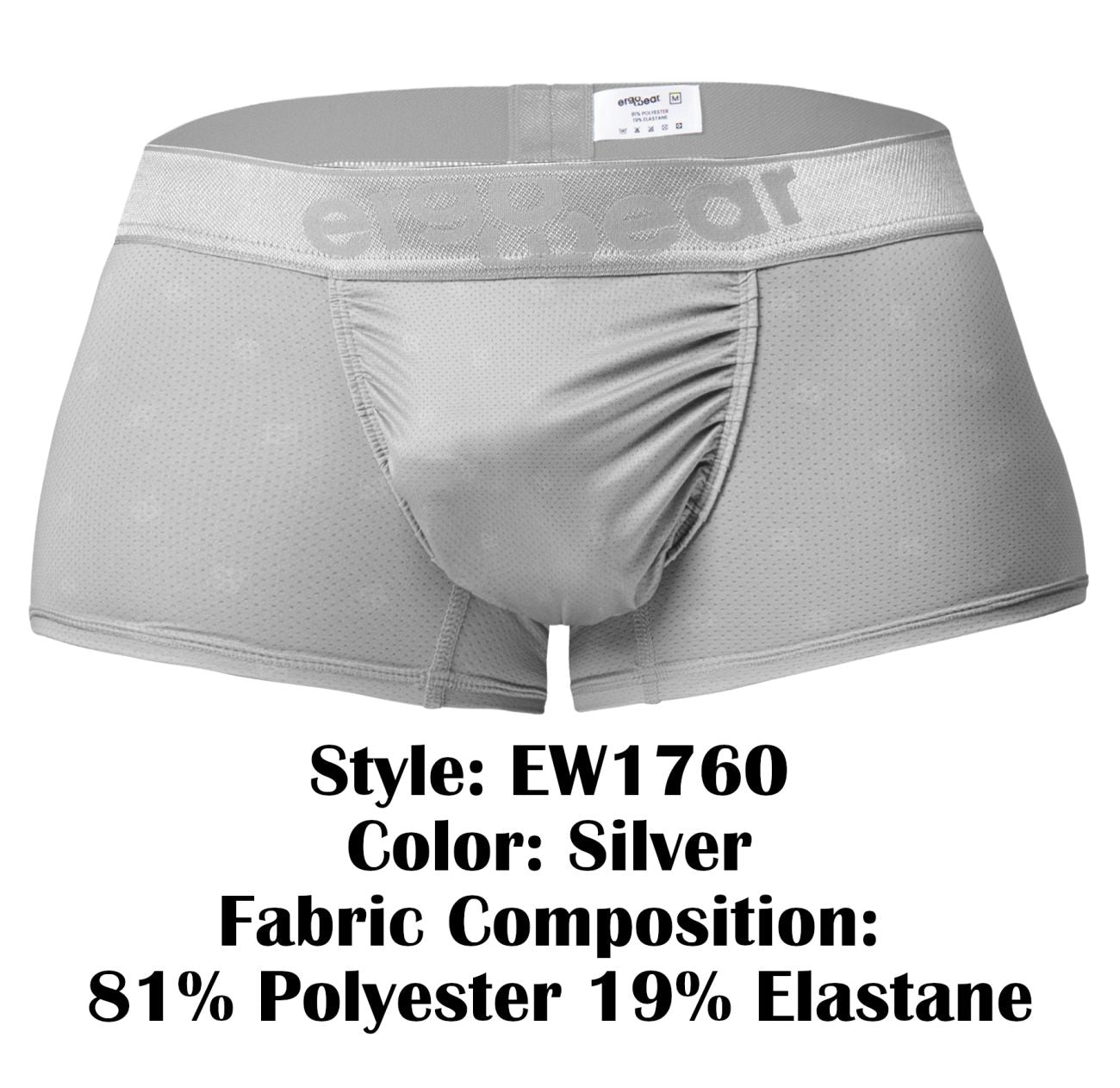 ErgoWear EW1760 FEEL SE Trunks Color Silver