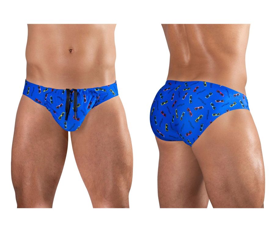 ErgoWear EW1764 FEEL SW Swim Briefs Color Blue-Sunglasses