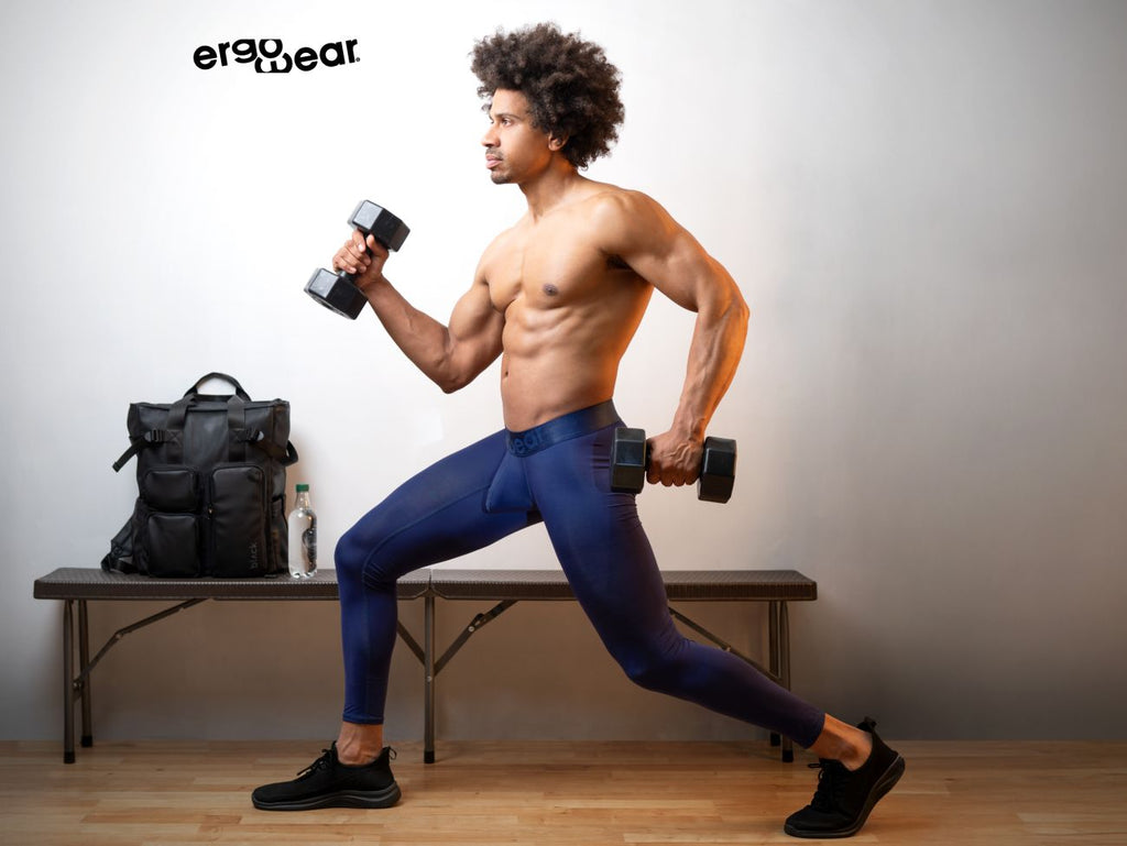 ErgoWear EW1782 MAX BOLD Athletic Pants Color Dark Blue