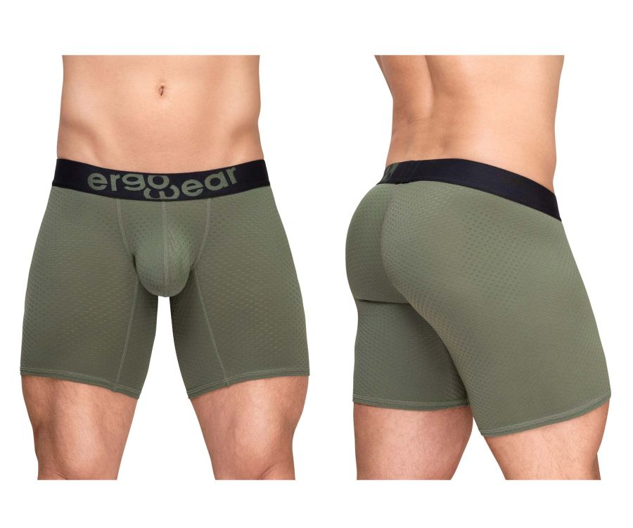 ErgoWear EW1788 MAX FLOW Boxer Briefs Color Dark Green