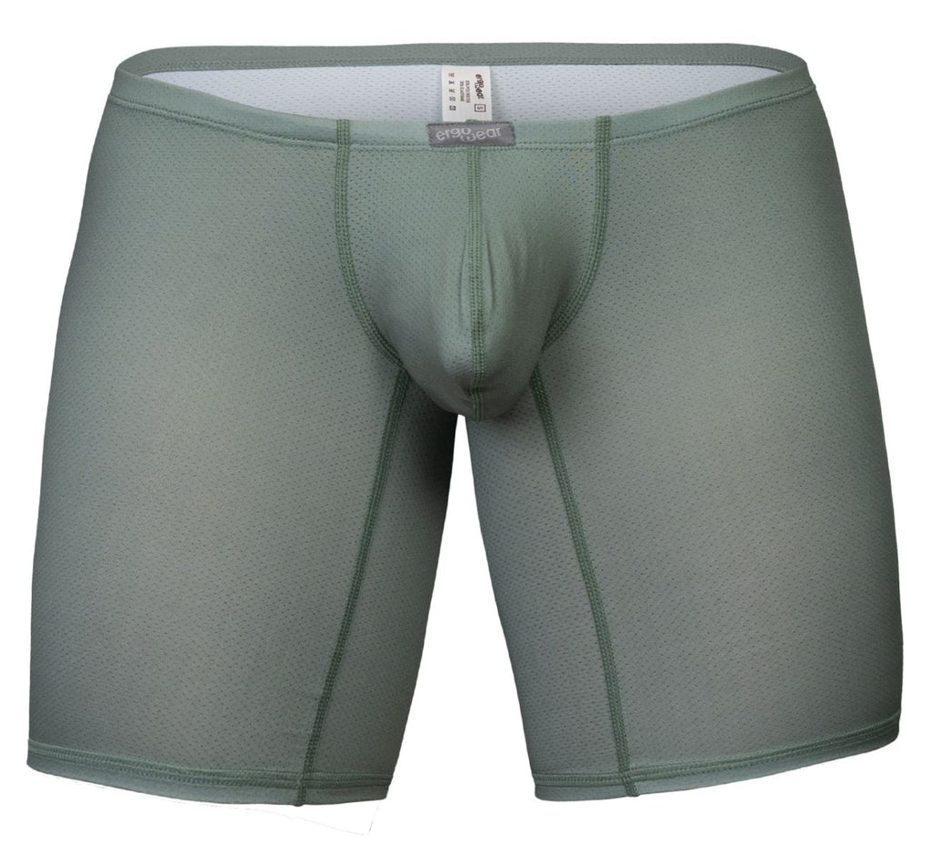 ErgoWear Men's Underwear EW1804 X4D SE Boxer Briefs Color Olive Green