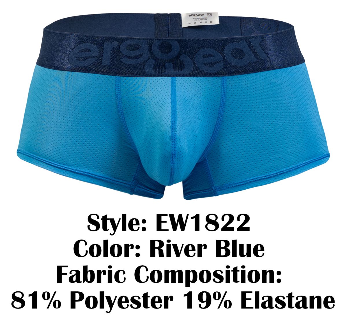 ErgoWear EW1822 MAX BOLD SE Trunks Color River Blue