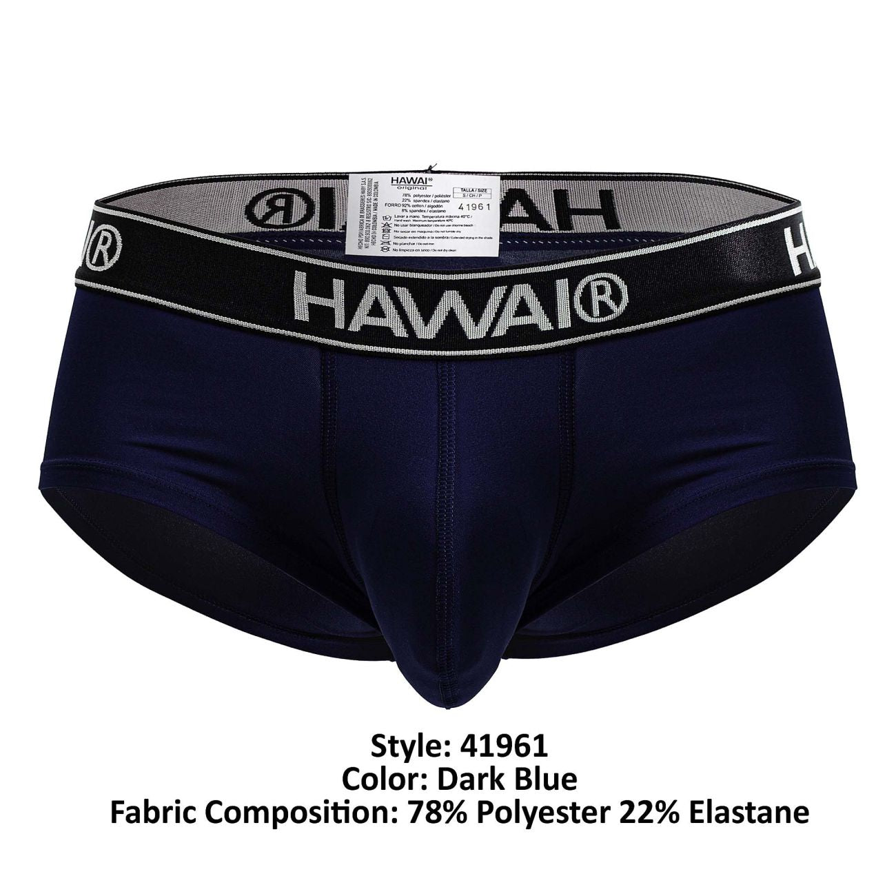 HAWAIR 41961 Microfiber Briefs Color Dark Blue
