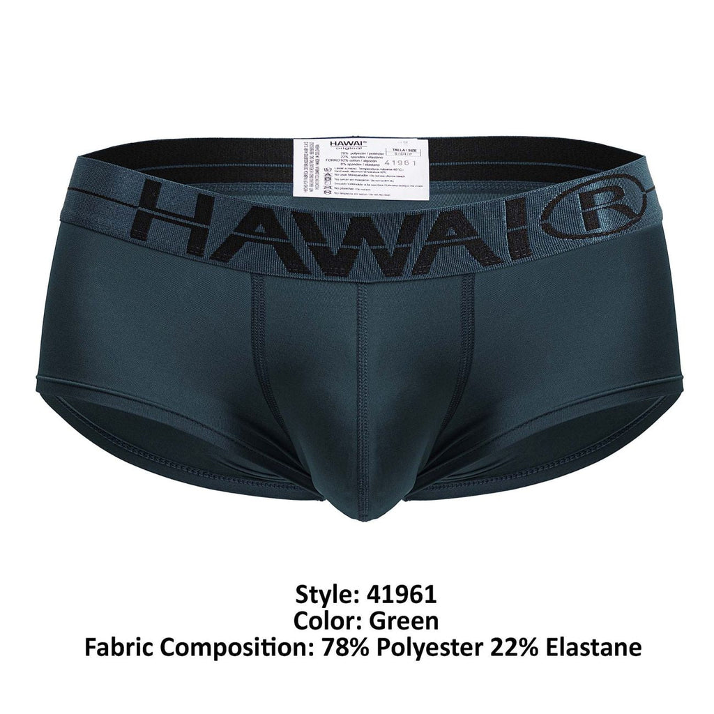 HAWAIR 41961 Microfiber Briefs Color Green