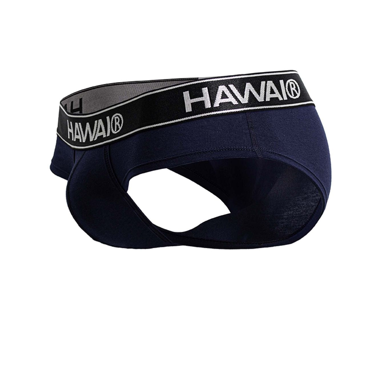 HAWAIR 41962 Cotton blend Briefs Color Dark Blue-01
