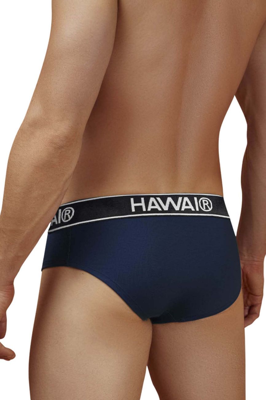 HAWAIR 41962 Cotton blend Briefs Color Dark Blue-01