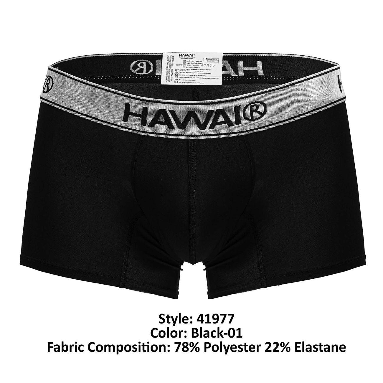 HAWAIR 41977 Microfiber Trunks Color Black-01