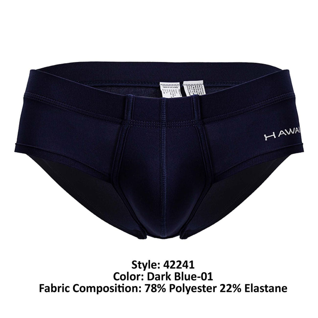 HAWAIR 42241 Microfiber Briefs Color Dark Blue-01
