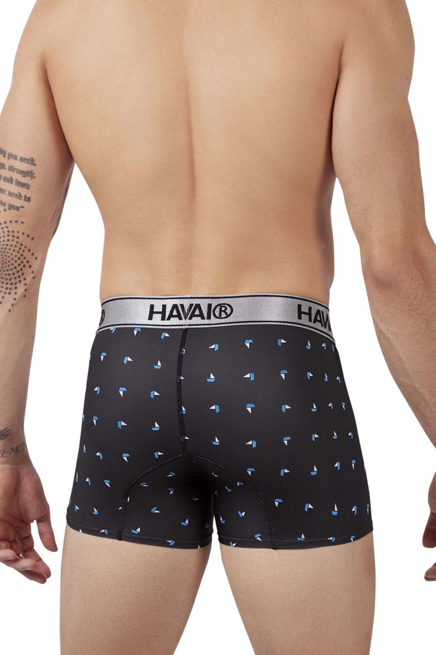 HAWAIR 42470 Printed Microfiber Trunks Color Black