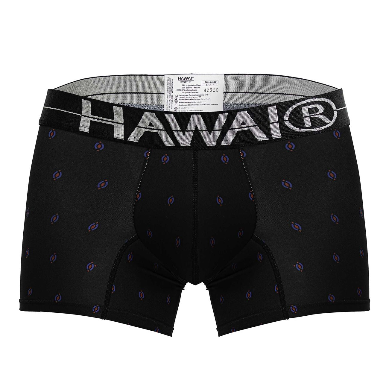 HAWAIR 42520 Printed Microfiber Trunks Color Black