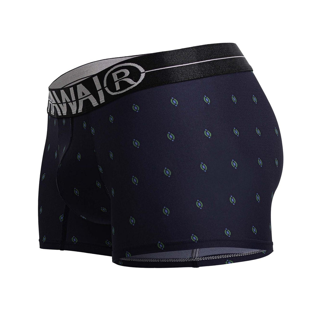 HAWAIR 42520 Printed Microfiber Trunks Color Dark Blue
