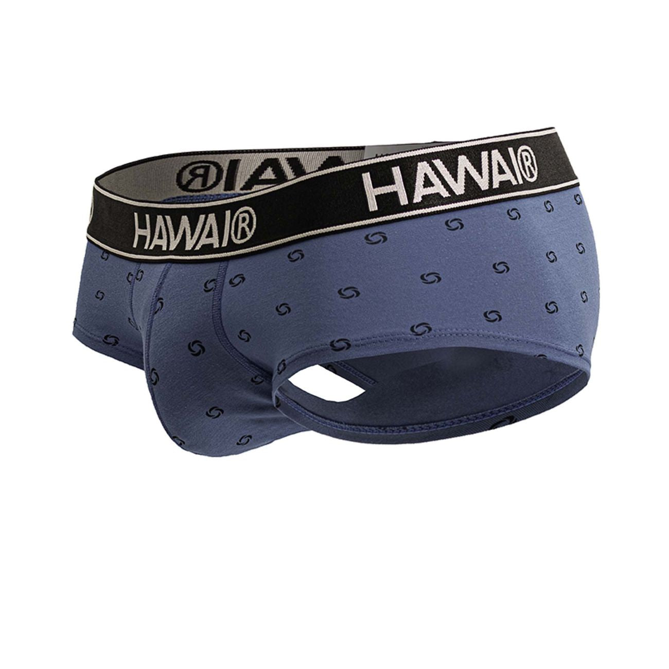 HAWAIR 42531 Cotton blend Briefs Color Blue Quartz