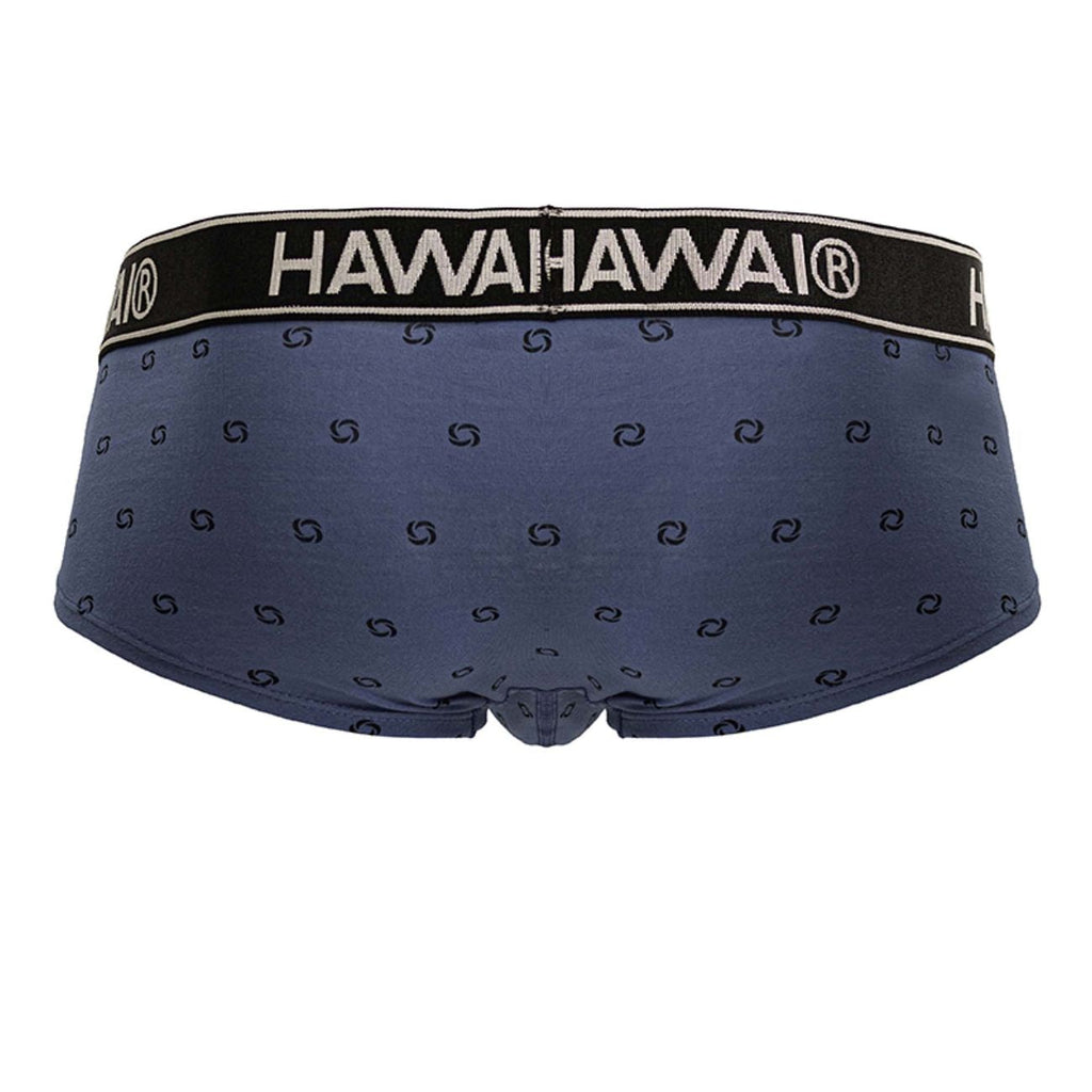 HAWAIR 42531 Cotton blend Briefs Color Blue Quartz