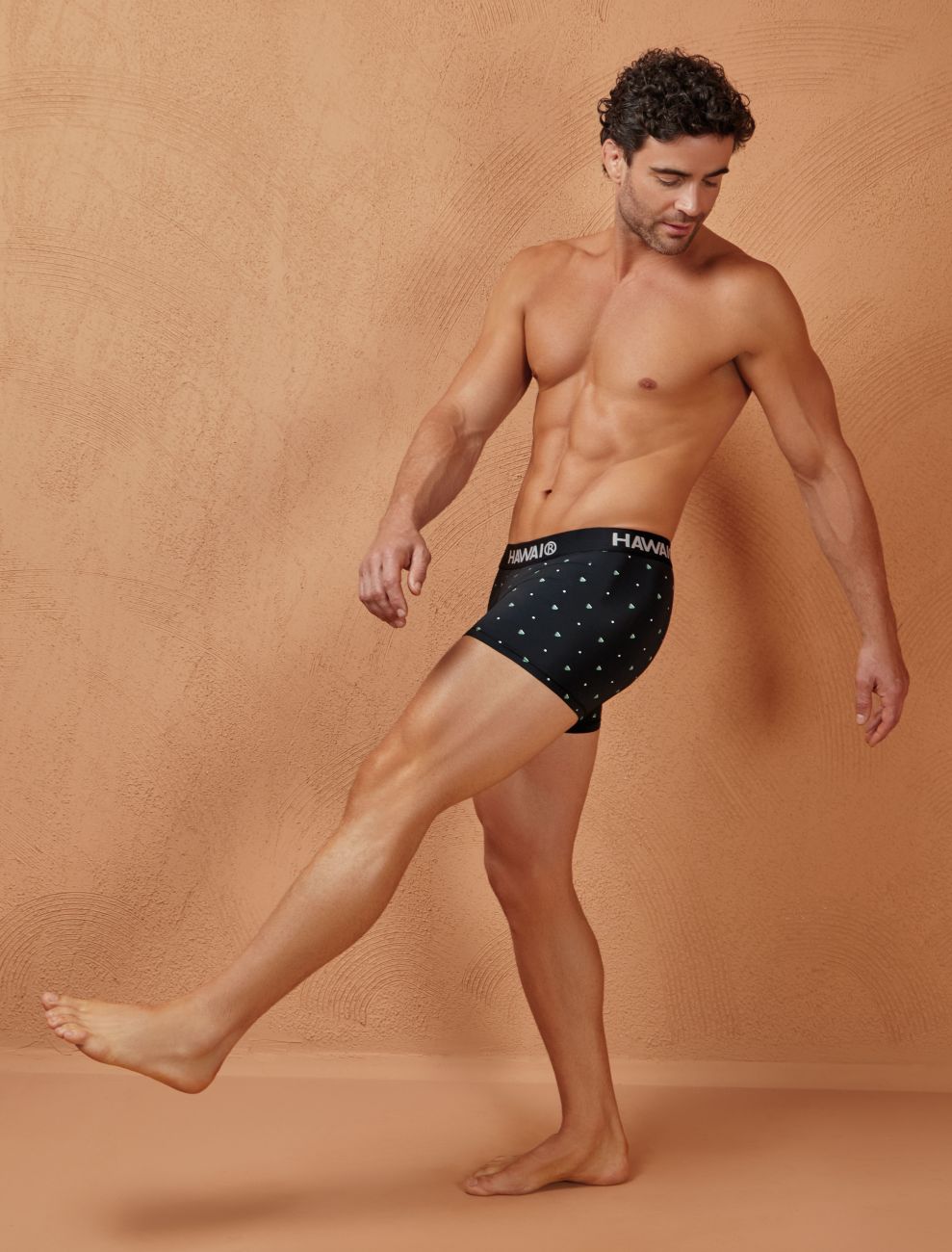 HAWAIR 42570 Microfiber Trunks Color Black