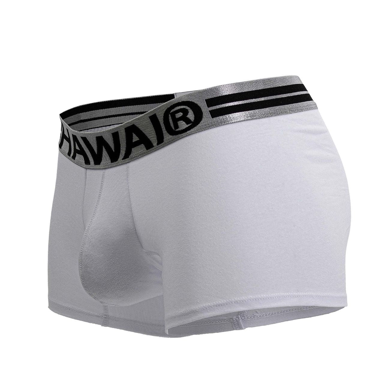 HAWAIR 4986 Cotton blend Trunks Color White-01
