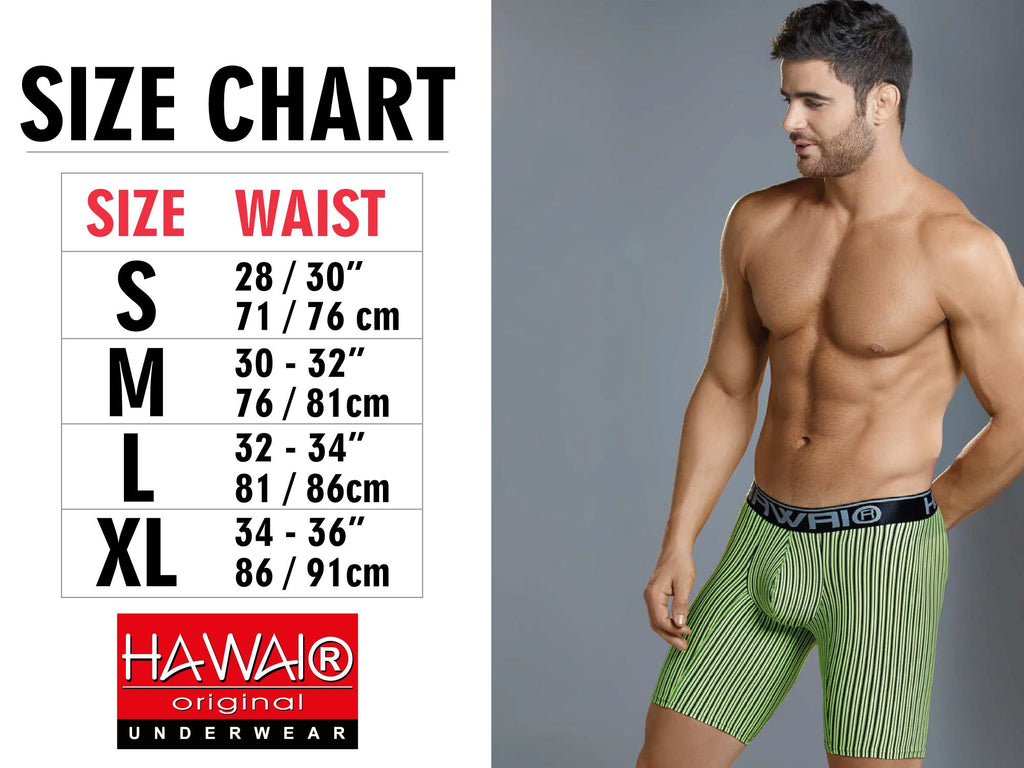 HAWAI 41903 Solid Athletic Boxer Briefs Color Royal Blue