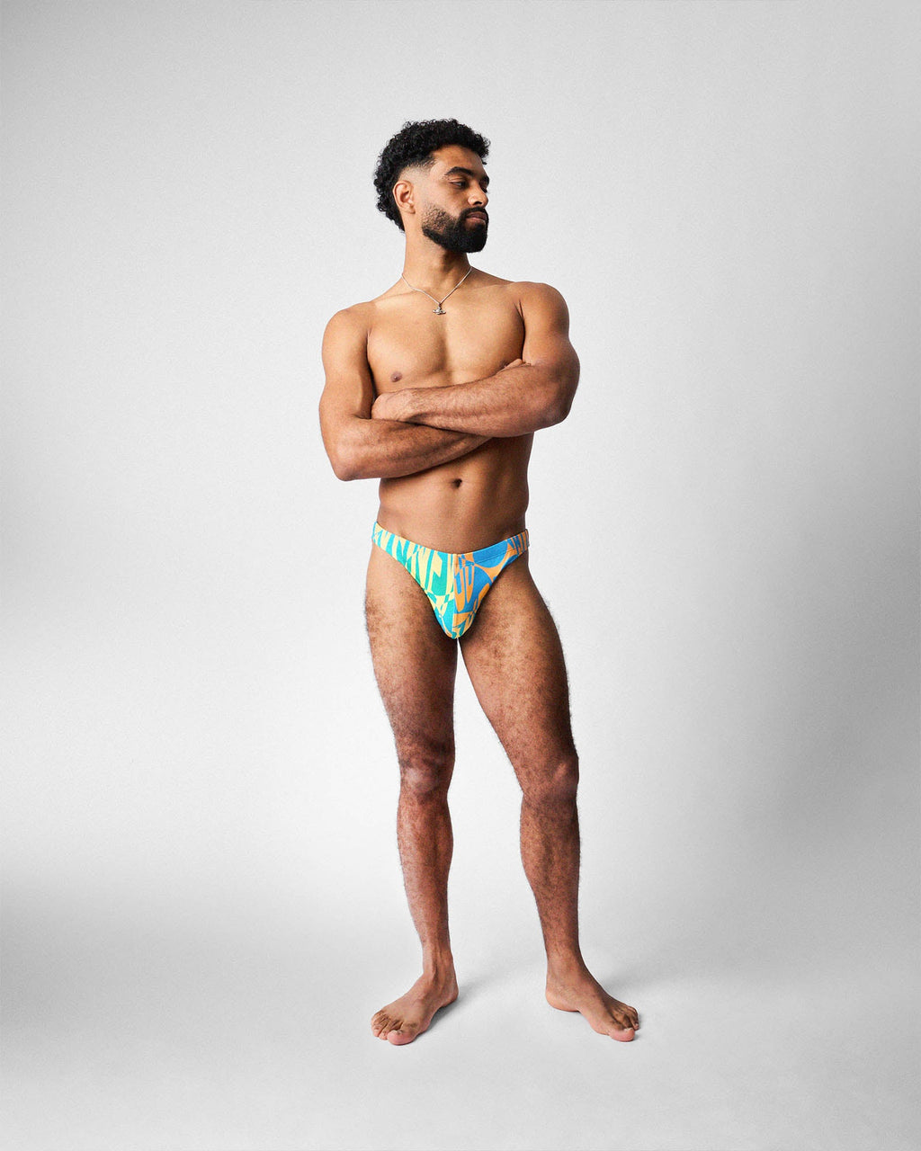 Harbour City Bikini Swim Brief - Tropical