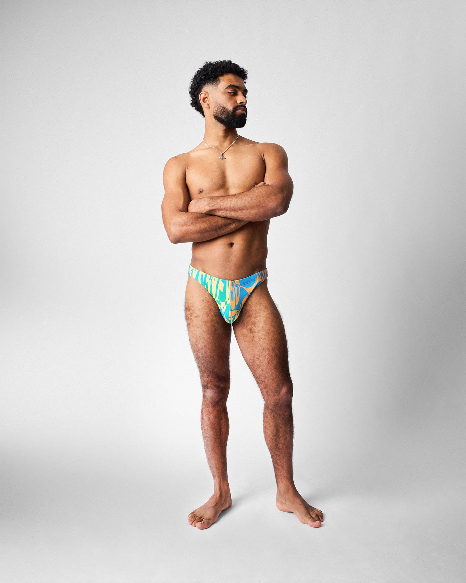Harbour City Bikini Swim Brief - Tropical