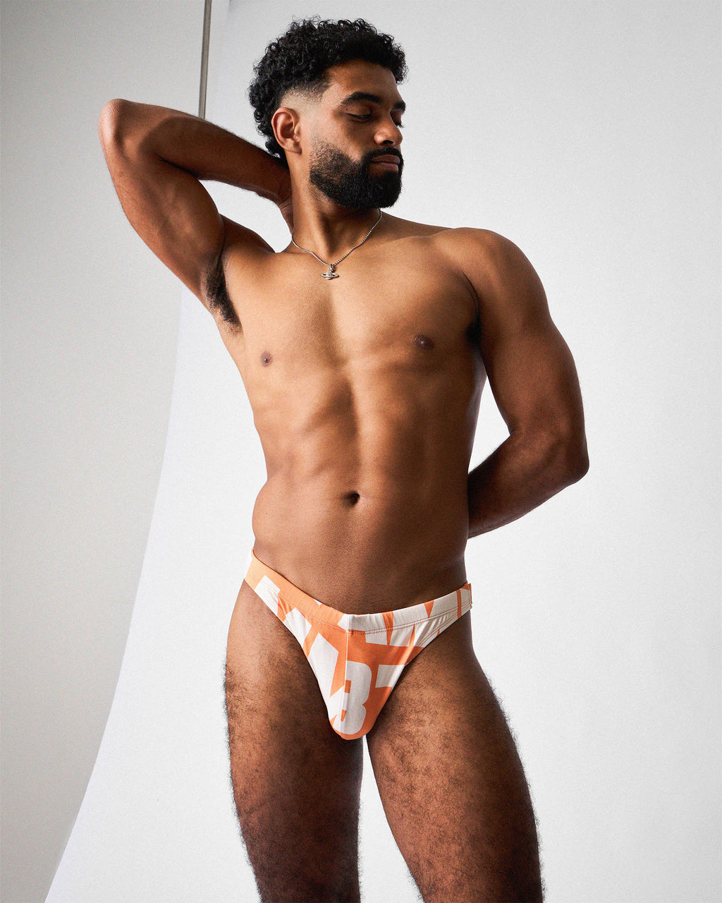 Headliner Bikini Swim Brief - Orange