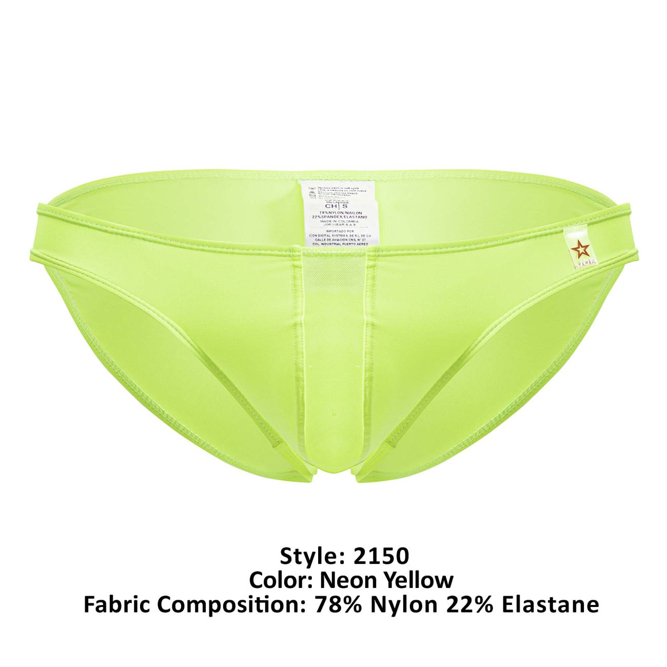 JOR 2150 Apolo Bikini Color Neon Yellow