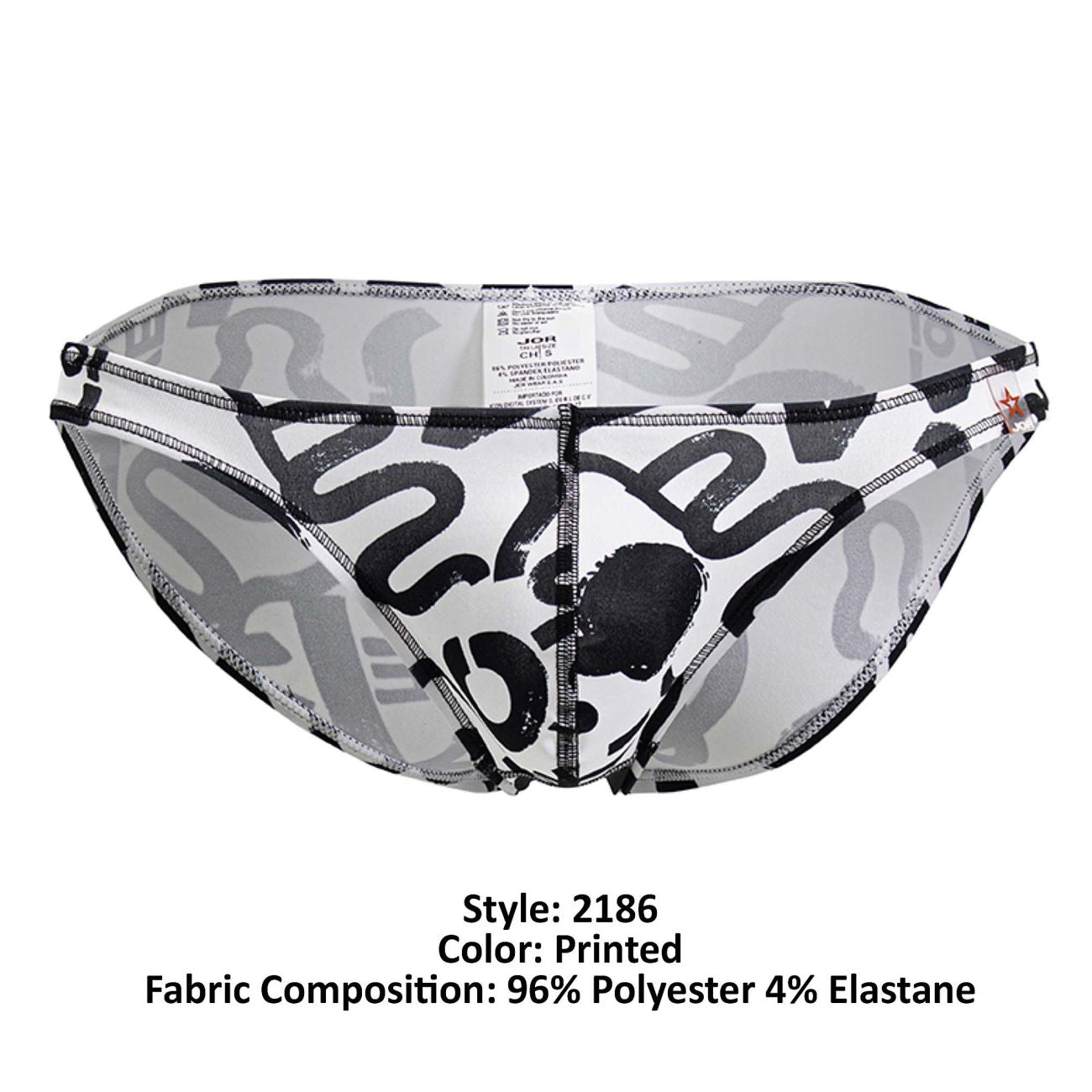 JOR 2186 Love Bikini Color Printed