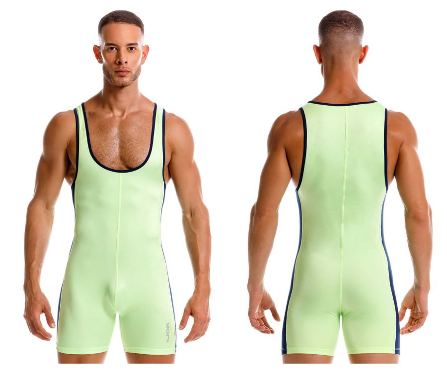 JOR 2216 Fighter Bodysuit Color Green