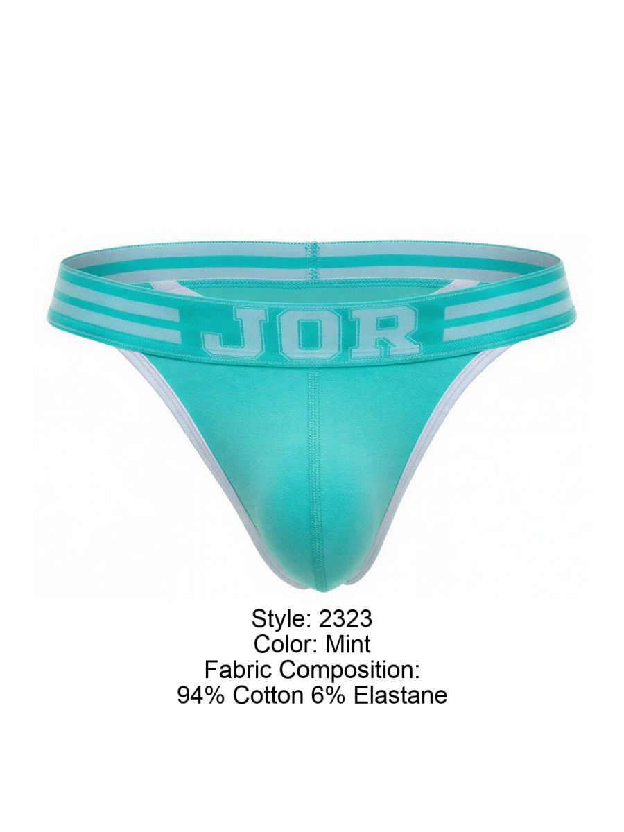 JOR 2323 College Thongs Color Mint