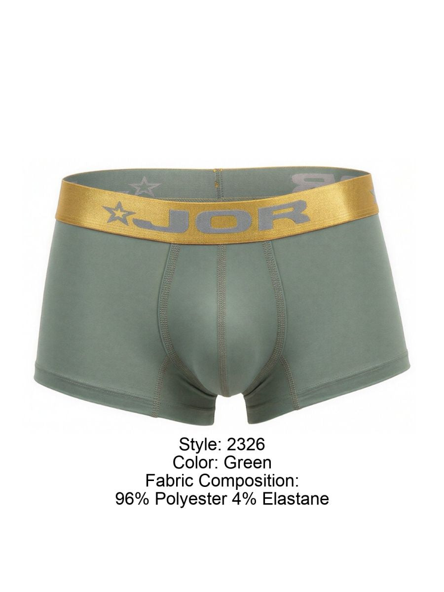 JOR 2326 Soho Trunks Color Green