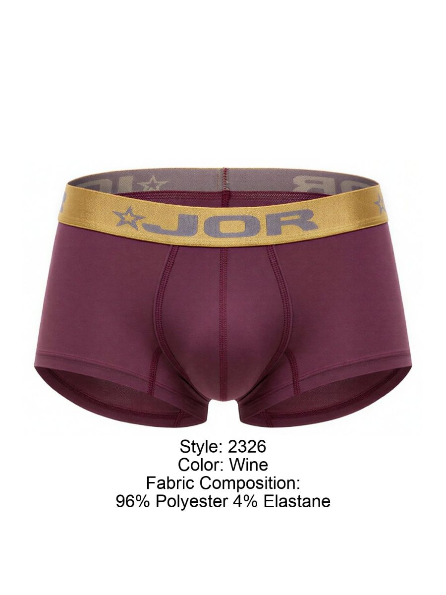 JOR 2326 Soho Trunks Color Wine