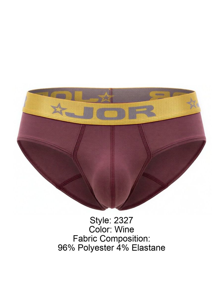 JOR 2327 Soho Briefs Color Wine