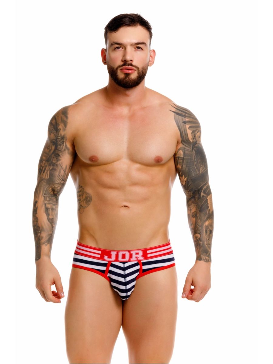 JOR 2335 Santorini Briefs Color Stripes