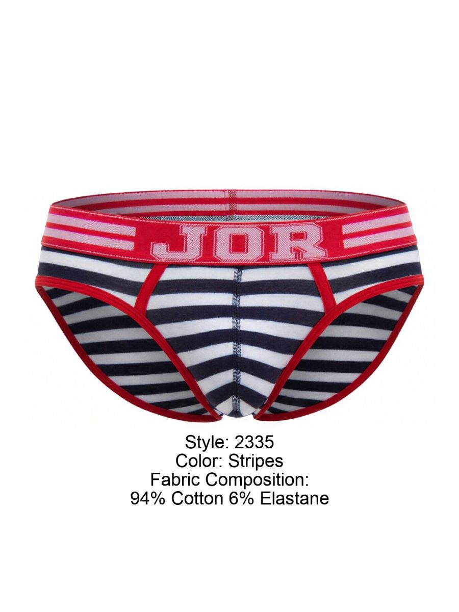 JOR 2335 Santorini Briefs Color Stripes