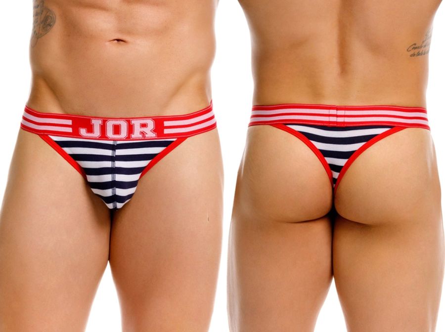 JOR 2337 Santorini Thongs Color Stripes