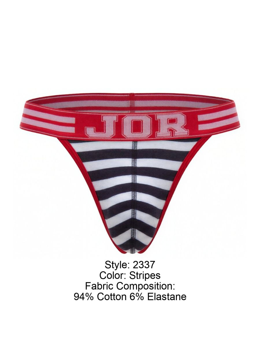 JOR 2337 Santorini Thongs Color Stripes