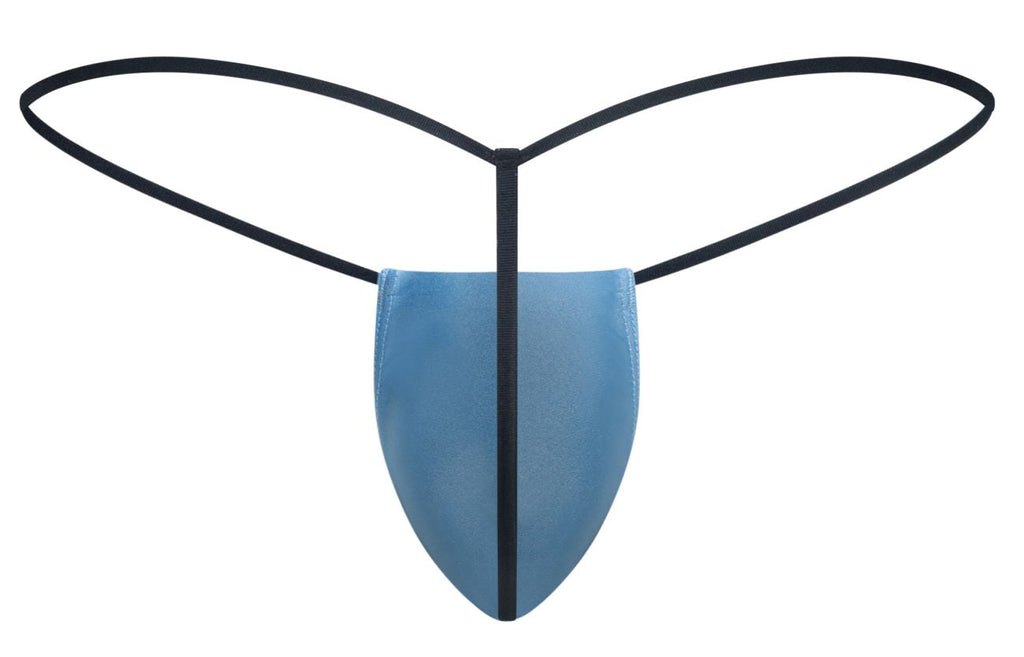 JUSTIN+SIMON XSJ02 Classic G-String Color Baby Blue