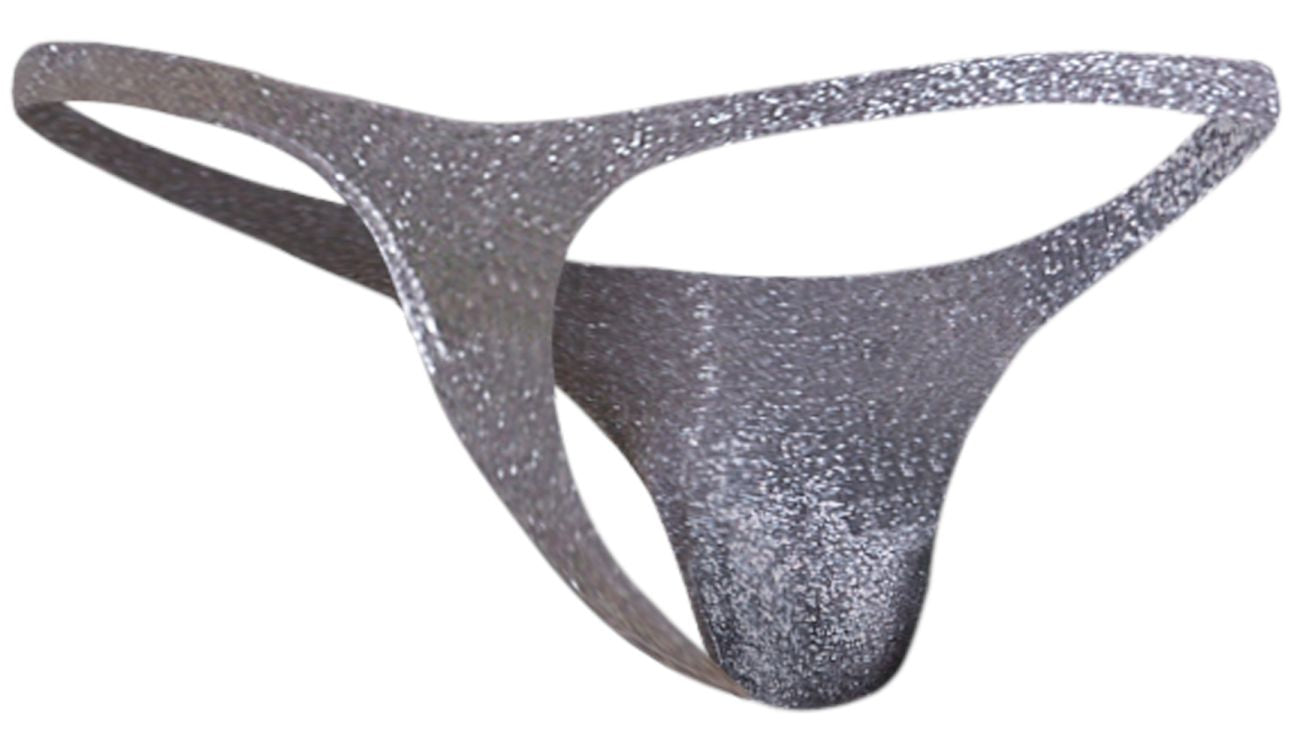 JUSTIN+SIMON XSJ03 Classic Thongs Color Lurex Gray