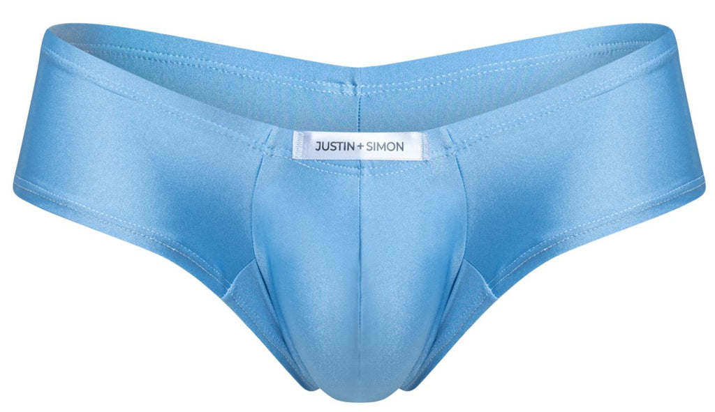JUSTIN+SIMON XSJ13 Cheeky Bulge Boxer Color Baby Blue