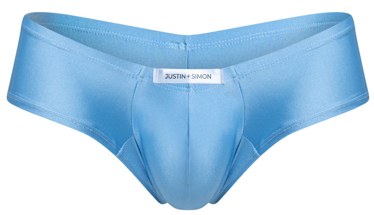 JUSTIN+SIMON XSJ13 Cheeky Bulge Boxer Color Baby Blue