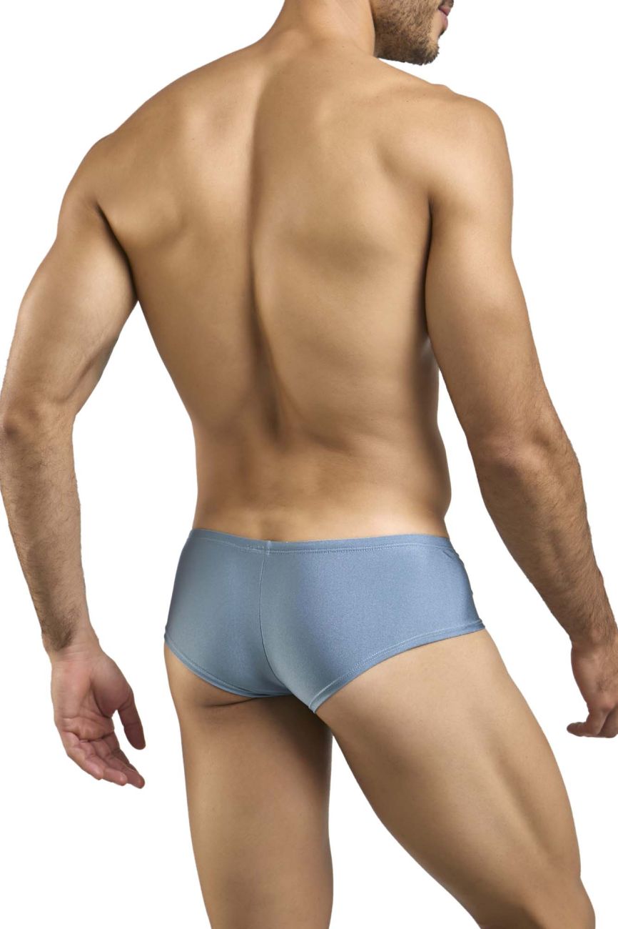 JUSTIN+SIMON XSJ13 Cheeky Bulge Boxer Color Metal Green