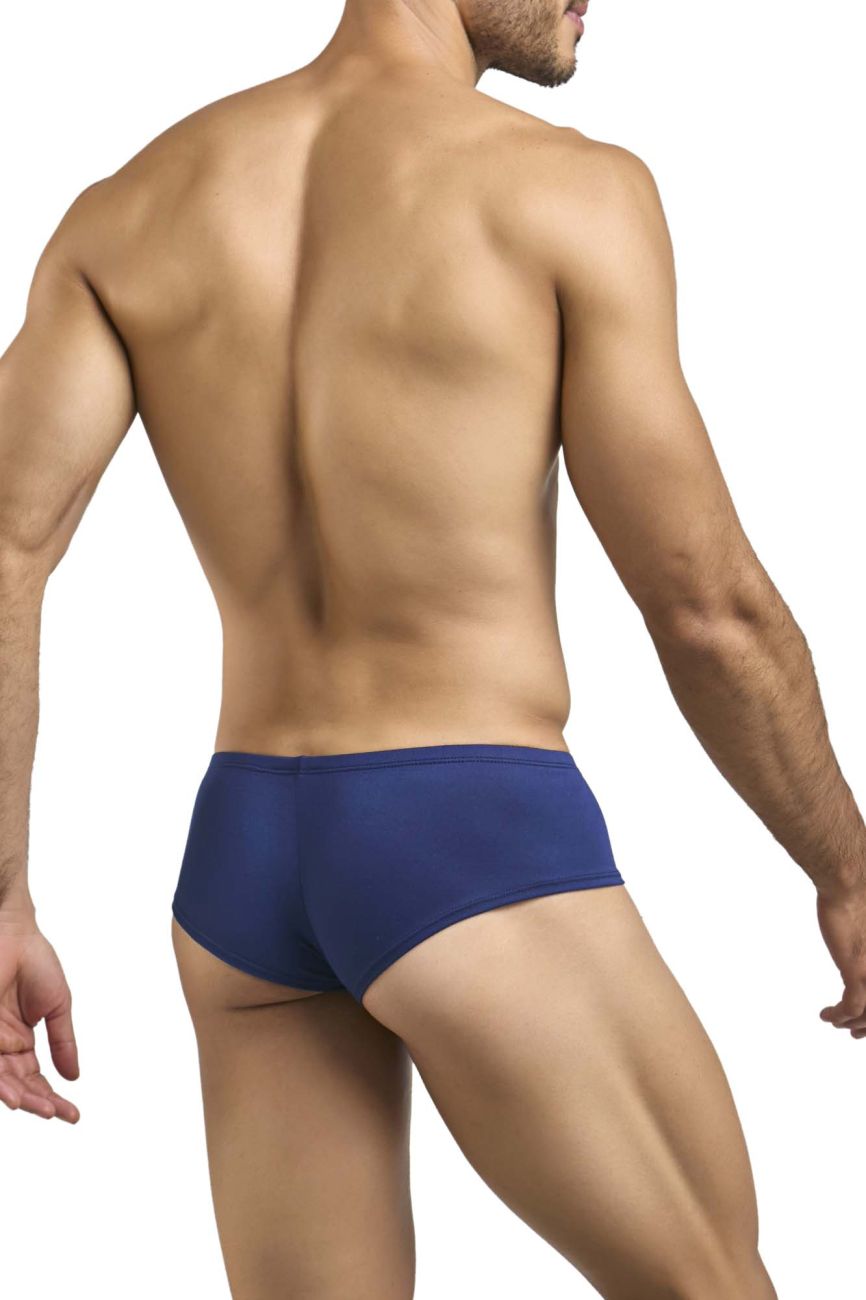 JUSTIN+SIMON XSJ13 Cheeky Bulge Boxer Color Peach Navy