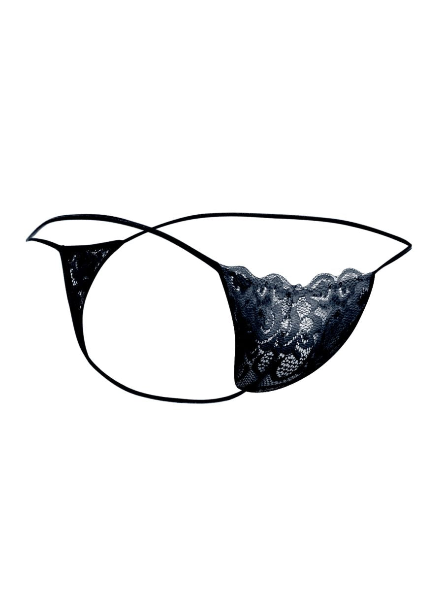 MaleBasics MBL27 Lace Thongs Color Black