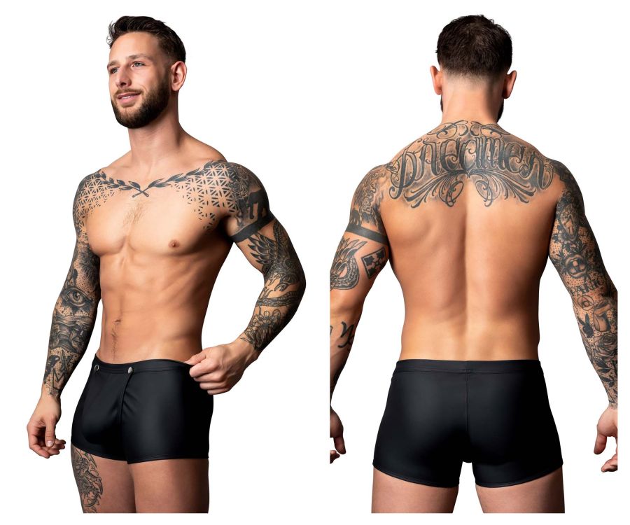Male Power 120-298 Oh Snap Snap Off Short Color Black