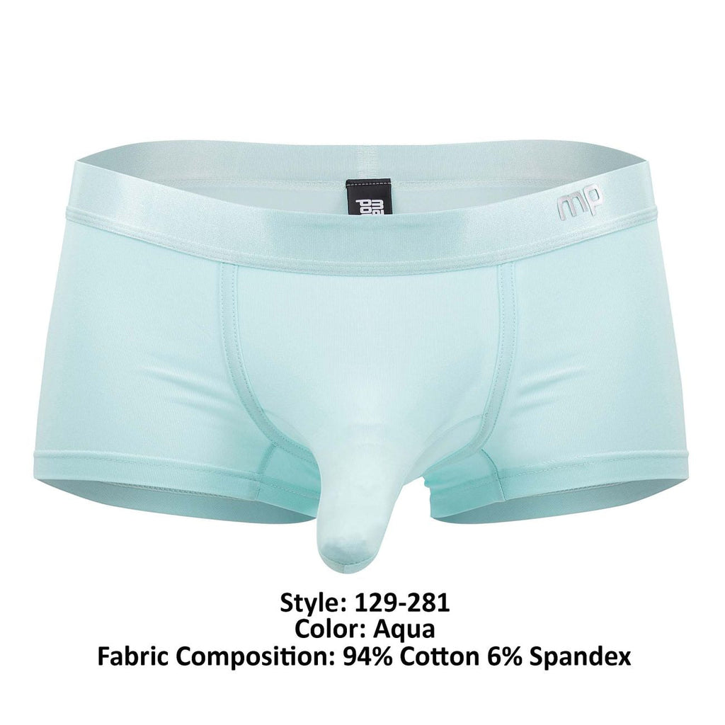 Male Power 129-281 Easy Breezy Mini Short with Sleeve Color Aqua