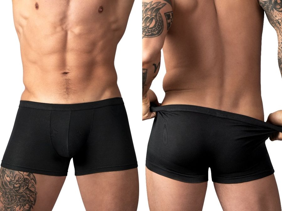 Male Power 150-308 Eco Cozy Pouch Short Trunks Color Black