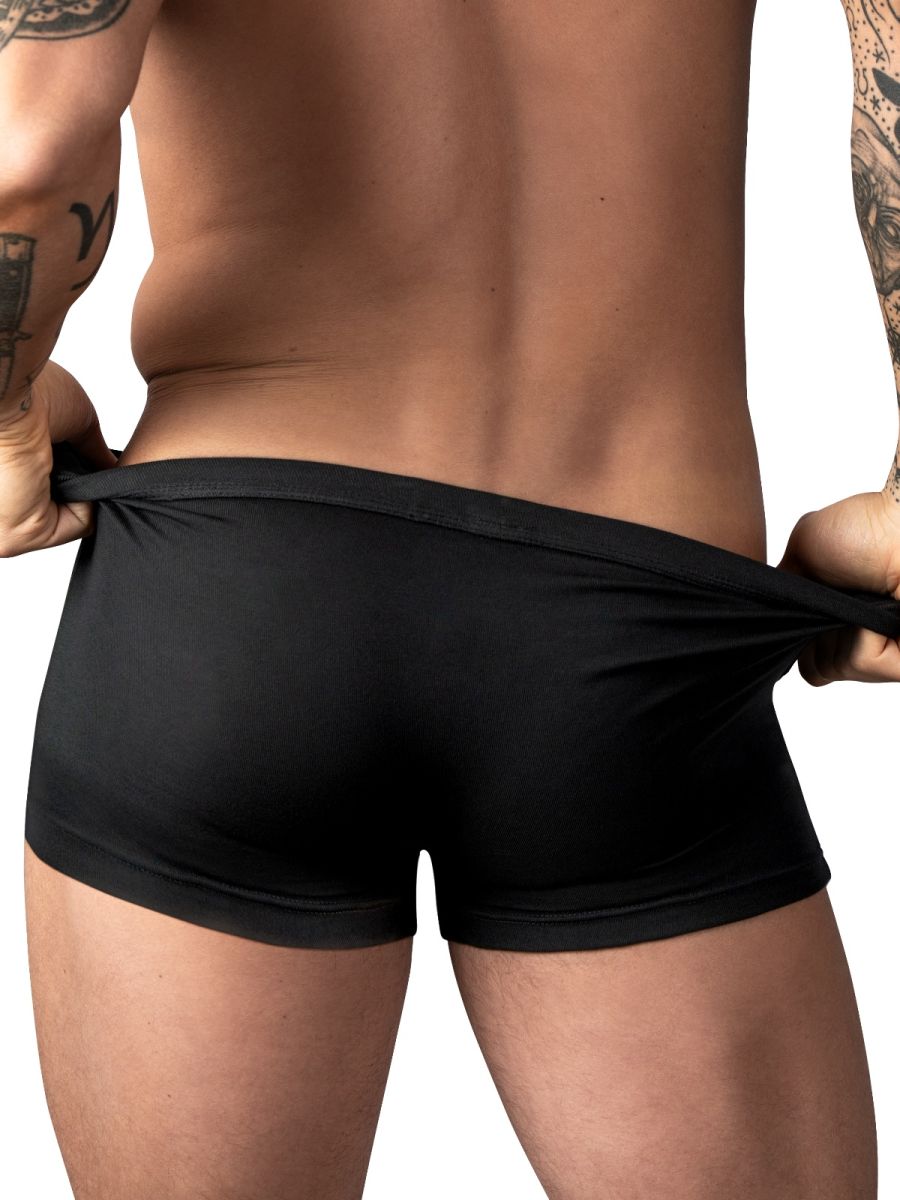 Male Power 150-308 Eco Cozy Pouch Short Trunks Color Black