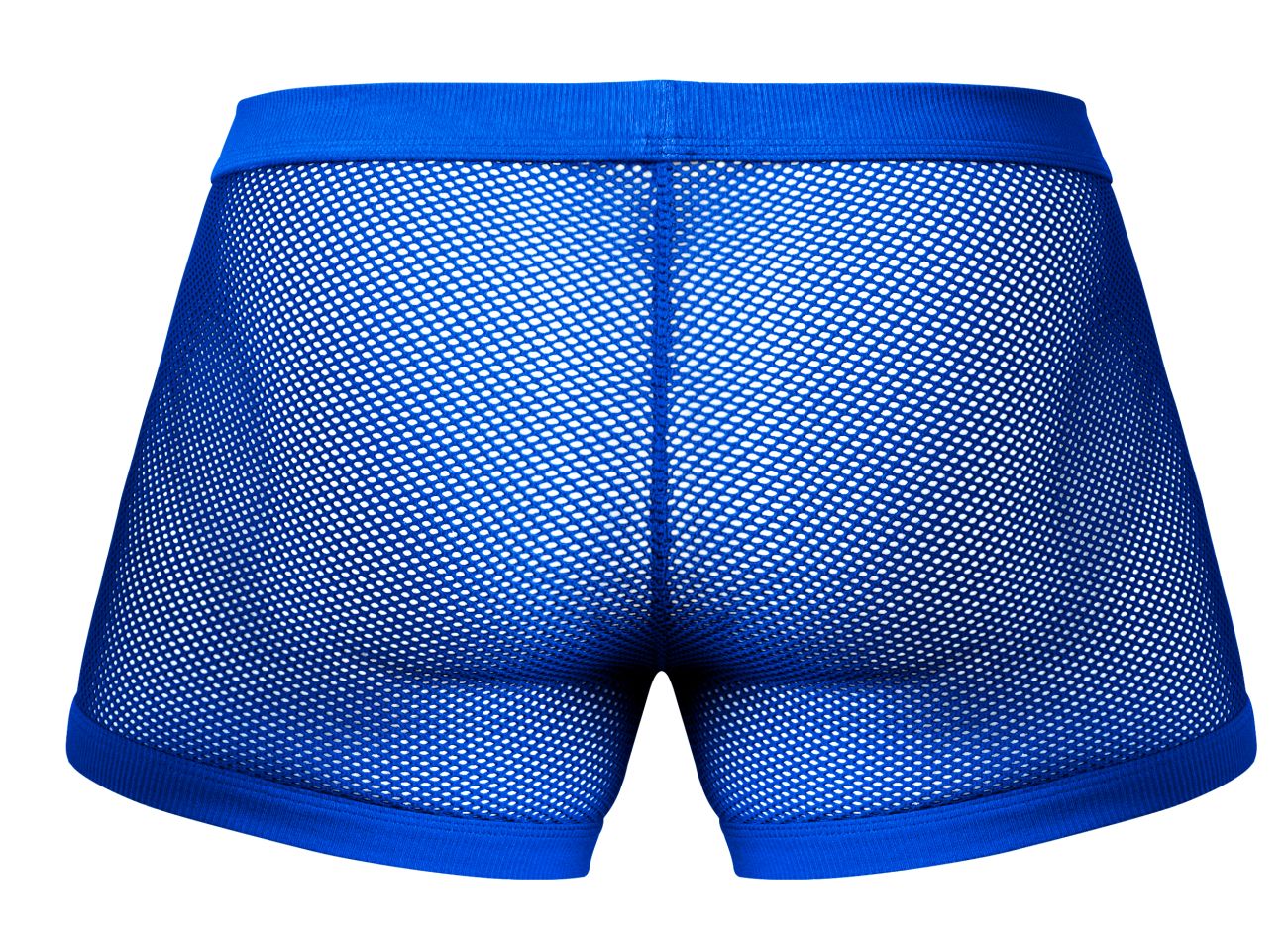 Male Power 152-11C Fishnet 2 Pouch Short Color Royal