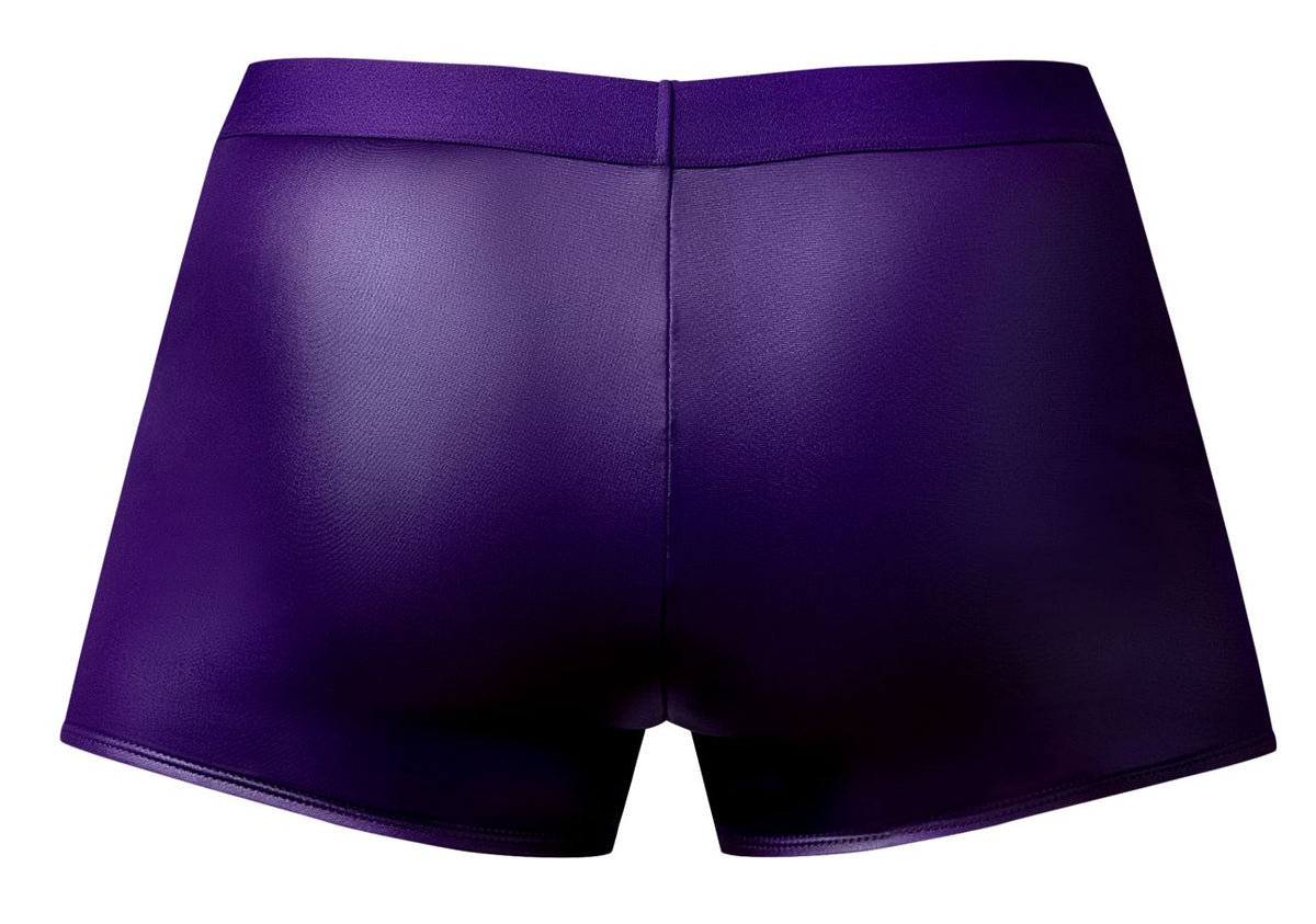 Male Power 152-302 Eggplant Crossover Short Color Plum